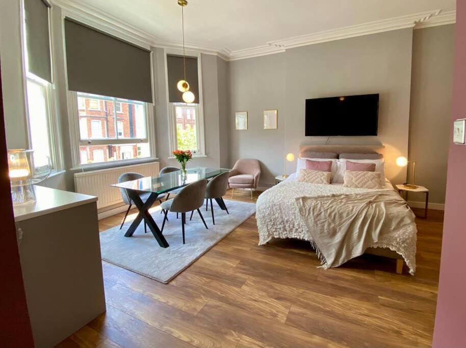 Studio For 3 Near Regents Park N5 Londen Buitenkant foto