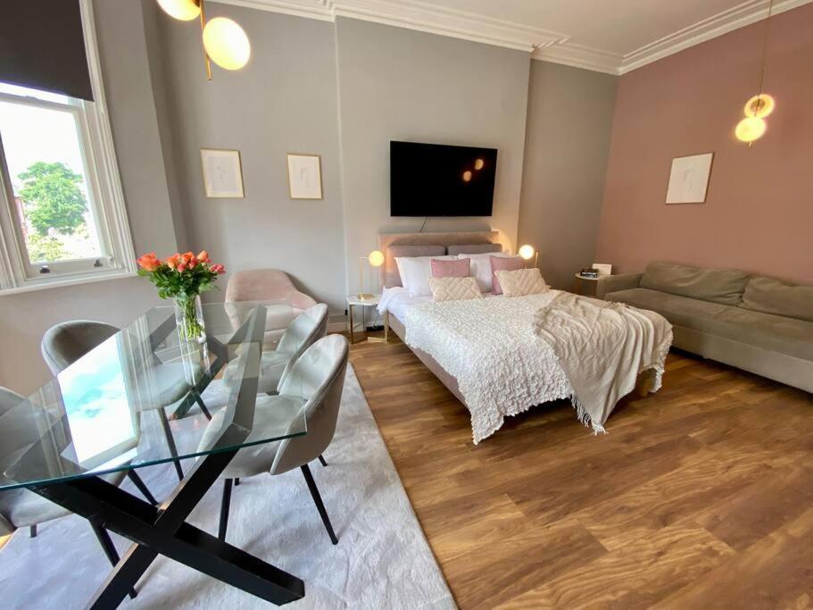 Studio For 3 Near Regents Park N5 Londen Buitenkant foto